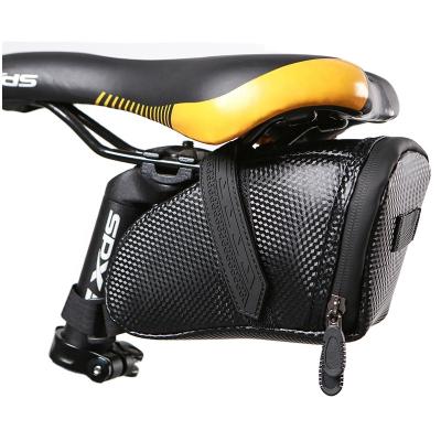 China Lightweight Waterproof Seat Bag Recycling Bicycle Under Seat Tail Pack Repair Tool Kit Bike Saddle Bag Bicycle Bags About 16*10*9cm for sale