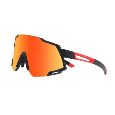 China Anti-scratch Outdoor Windproof Glass Photochromic Sports Light Up Frame Bike Sunglasses Uv400 Driving Fishing Cycling Sunglasses for sale