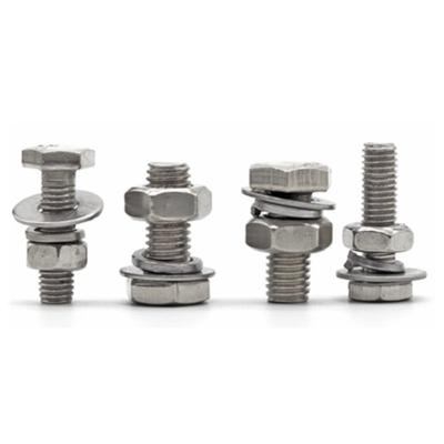 China Connection SS304 SS 316 Stainless Steel Hex Bolts And Nuts Galvanized Eye Bolt With Small Anchor Eye Bolts for sale