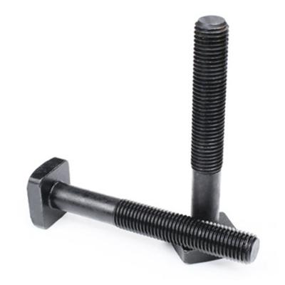 China Non-standard Hardened Steel Square Head T-bolt Hammer Connection Fasteners Square T-bolt for sale