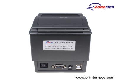 China 80mm Thermal Receipt Panel Mount Printer With RS232 & USB Interface for sale