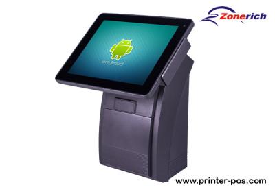 China Supermarket Android POS Terminal with MSR Card Reader / 80mm Thermal Printer for sale