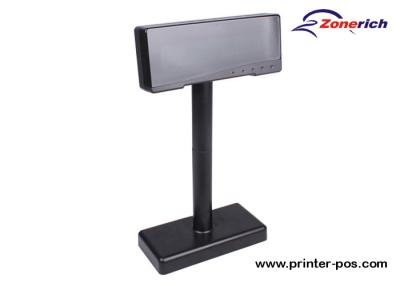 China 20 x 2 Lines VFD POS Customer Pole Display With Three - level Adjustable Height for sale