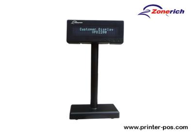 China High Brightness VFD Customer Cash Register Pole Display For Fiscal Printer for sale