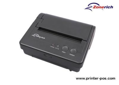 China 114mm 4“ Draagbare Bluetooth Mobiele Printer voor Documenten die 60mm/sec drukken Te koop