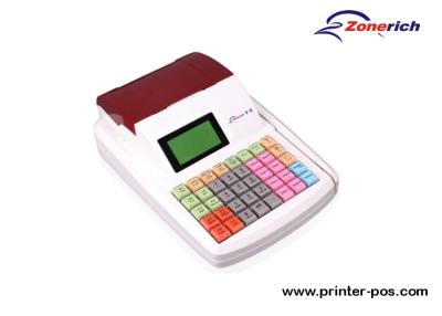 China Mini Electronic Coffee Shop / Supermarket Cash Register POS Retail Machine for sale