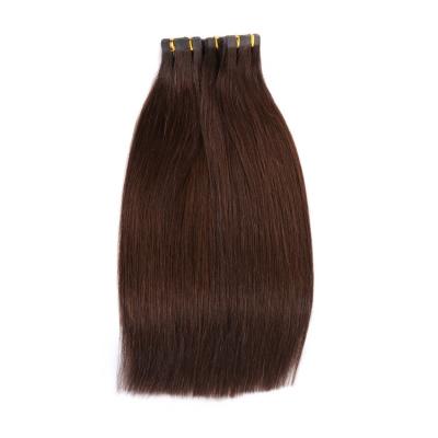 China European High Quality Silky Straight Wave Hair Double Drawn Tape In Extension Remy Tape Hair Extensions Natural for sale