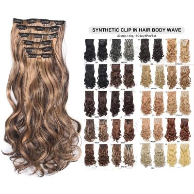 China Silky Straight Wave Clip In Hair Extension 22