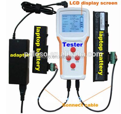 China Test Poloso RFNT2 Test Voltage Capacity Load Laptop Battery Analyzer Tester for sale