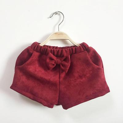 China OM viable new hot soft baby clothes booty shorts multicolor bow girls short pants fashions children's shorts for sale