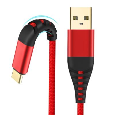 China 3A Fast Charging Free Shipping Bulk Flat Nylon Usb To Usb Charging Cable 2 M Mobile Cable Fast Usb Cable for sale