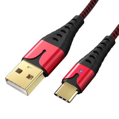 China 3A Logo AN83 1M Flat Cable 3A Flat Cable Mobile Phone Fast Charging Custom Usb C Data Cable Fast Charging Aluminum Charger for sale