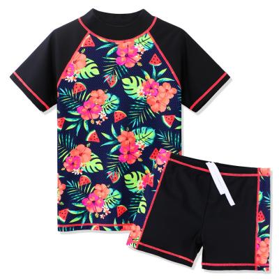 China Kid Color Print New Fashion Boys Girls Swimming Suit Beach Wear Plus Size Customized Swimming Trunk for sale