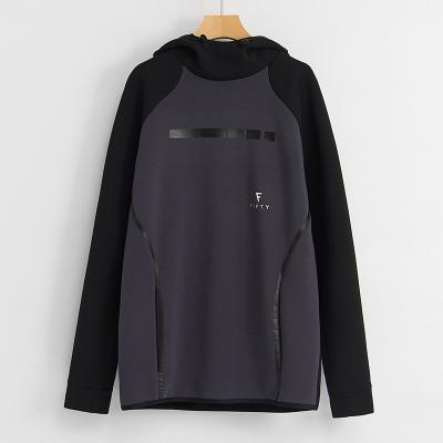 China Custom QUICK DRY Men's High Quality Gym Pullover Sweatshirt Black Hoodie for sale