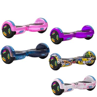 China Dropshopping Unisex EU Warehouse 6.5 Inch 2 Wheels Electric Self Balancing Scooter LED Kids Hoverboard for sale