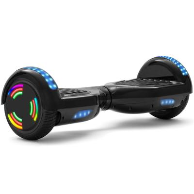 China Unisex Electric Scooter Self Balancing Two Wheels 6.5 Inch Electric Scooters Led Remote Key for sale