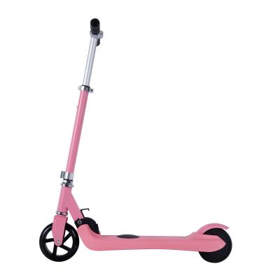 China Child EU Warehouse Fashion Kids Scooter Two Top PU Wheels Mini Foldable 5 Inch E Scooter For Kids for sale