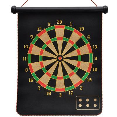 China Indoor Sports Entertainment Wholesales EU Warehouse Club Portable Double Sided Home Indoor Magnetic Dart Board for sale