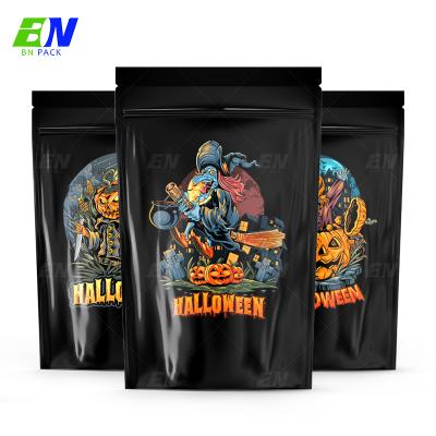 China Custom Printed Plastic Child Resistant 3.5g Mylar Resealable Ziplock Bag Packaging Smell Proof Moisture Proof Pouch for sale