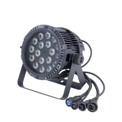 China Waterproof Garden Led Par Light 18pcs 12W 4in1 LED Par Light for sale