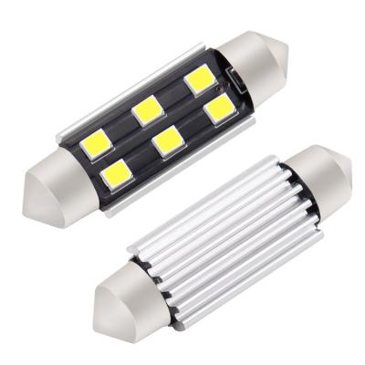 China Better 29/31/36/41MM Than Festoon 2835 6smd Led Car Reading Light Interior Led Light Inside White Car License Plate Lamp 29/31/36/41mm for sale