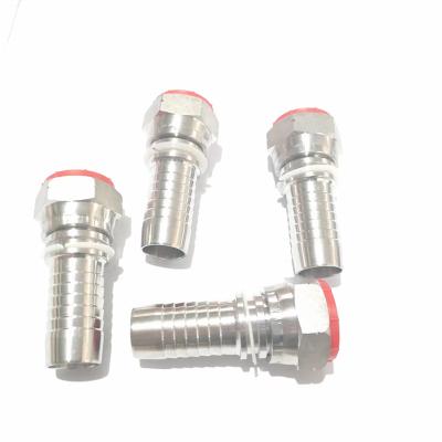 China High Performance Manufacturer High Pressure Crimp Jic bspt NNP orfs SAE Orfs SAE Fittings Metric Hydraulic Ferrule For Hose for sale