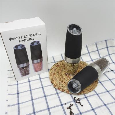 China Sustainable Ceramic Kitchen Pepper Mills Burr Salt Grinder Grinder Pepper Grinder Set for sale