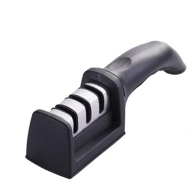 China Viable Professional High Quality Plastic Picosecond Handle Kitchen Knife Sharpener Kitchen Tool for sale