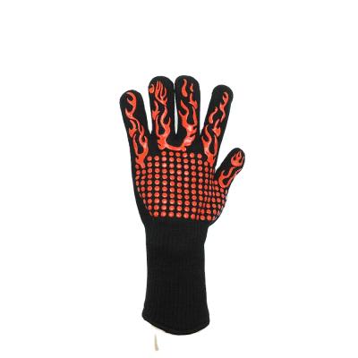 China Sustainable Hot Sale Kitchen Cooking Tools Grill BBQ Oven Mitts Heat Resistant Non Slip Baking Gloves for sale