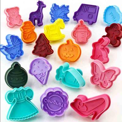 China Sustainable Christmas Custom Plastic Cookie Cutter Factory Wholesale for sale