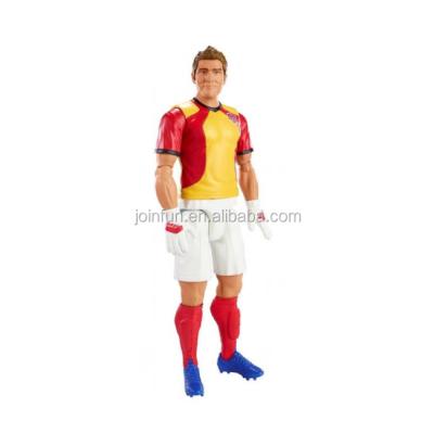 China Custom Plastic Cartoon Toy Soccer Figures Custom Teams, Custom Faces Soccer Figure Players Teams for sale