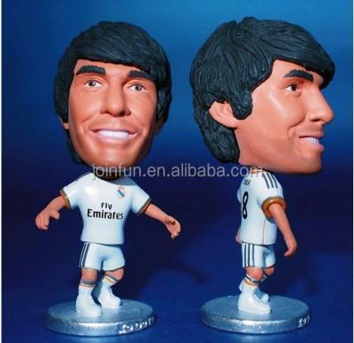 China Cartoon Toy Football Player Figure; Mini soccer player toy figure; Plastic football player doll figure for sale