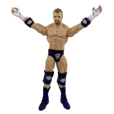 China Cartoon Toy Custom Make Anime Plastic Action Figure Toys , Jointed Body Wrestler Plastic Action Figure for sale