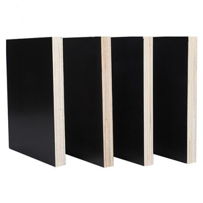 China 9mm 12mm 15mm Industrial Waterproof Poplar Core Black 18mm Phenolic Film Faced Plywood Construction Formwork Plywood for sale