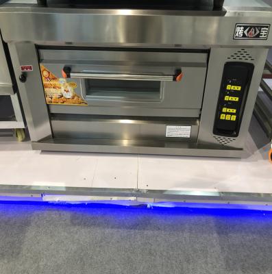 China Hotels choose industrial deck gas ovens for baking cupcakes, large bread pizza bakery oven for cupcakes bakery baking equipment for sale