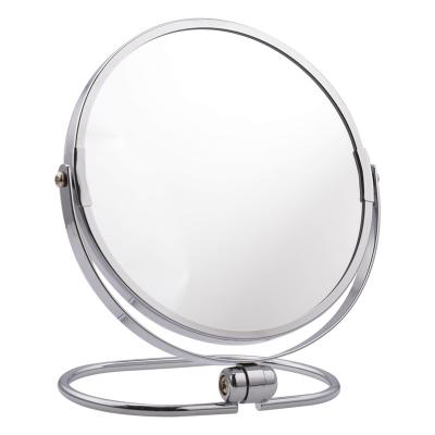 China Wholesale Magnifying Desktop Folding Make Up Mirror Makeup Tools Portable Mirror Table Top Vanity To Make Up Cosmetic Mirror for sale