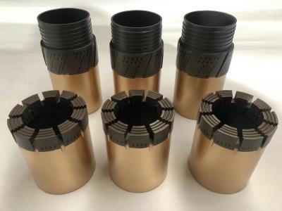 China Brazed Diamond Drilling Core Bits Hole Vacuum HQ3 for sale