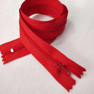 China Factory auto lock nylon coil zipper no. 3 direct sale for clothes for sale