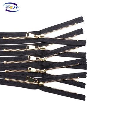 China #3 Sustainable Manufacturing Eco-Friendly Clogged Zipper Zipper Colorful Jeans Zipper Puller For Clothes for sale