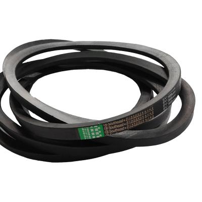 China MACHINE TRANSMISION Factory High Quality Black Exquisite Rubber Narrow V-Belt for sale