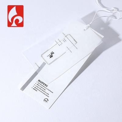 China Manufacturer Sustainable Design Label Paper Labels For Clothing Custom Product Labels for sale