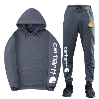 China Church Wear Mens Tracksuit Hooded Fitness Sport Suits Gym Hoodie 2 Piece Gym Joggers Hoodies Sweatpants Sets Jogging Tracksuits for sale