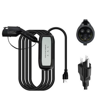 China APP Control Level 1 EV Car Charger Type 1 SAEJ1772 3.5KW 16A AC Vehicle EV Home Portable Charging Station for sale