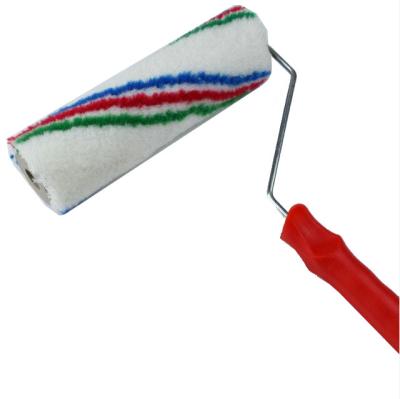 China Decorative 9 Inch Superfine Fiber Paint Roller Brush For Paint Household Wall Tool In Brush Maker for sale