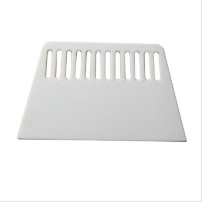 China Factory Direct Selling Scraper Plastic Sealant Plastic Scraper White Wallpaper Baking Tool for sale