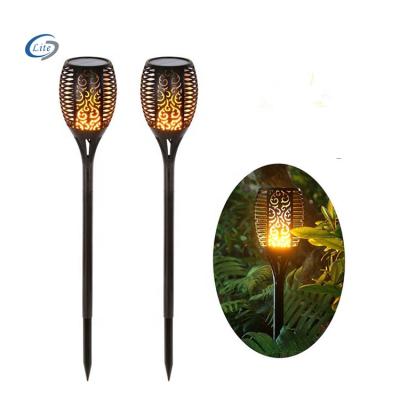 China 2020 New Arrival Solar Garden Light Outdoor Flame Torch Waterproof Flickering Solar Light for sale