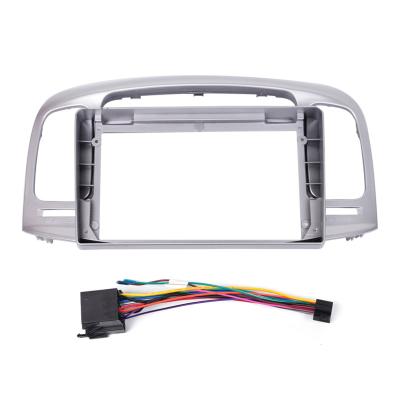 China SDK Double Din 2 Android Car Dvd Frame Fascia Radio Stereo Frame For Hyundai Accent 2009-2012 for sale