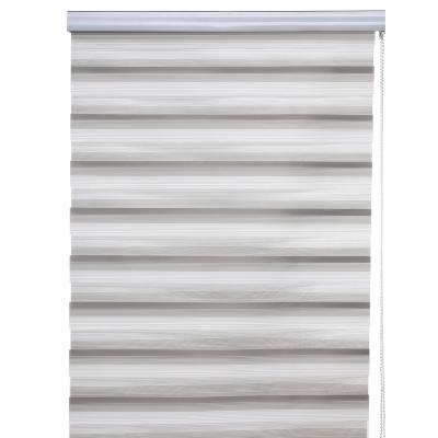 China Minimalist gradient color zebra roller shutter window shading day and night cheap fabric wholesale manufacturer customization for sale