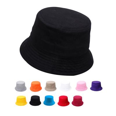 China Wholesale Barred Women Men Fashion Embroidery Logo Custom 100% Cotton Bucket Hat for sale