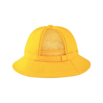 China Wholesale High Quality Barred Child Kids Fashion Sun Protect To Custom Design Embroidery Logo 100% Cotton Bucket Hat For Outdoor for sale